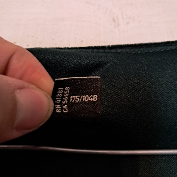 Ralph Lauren Women Dark Fern Green Velvet V Neck Knee Length Dress Size 16W - Picture 8 of 10